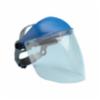 Elvex® Molded Cylinder PC Face Shield Clear, 15-1/2" x 8" .07"