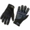 Ergodyne ProFlex® Waterproof Insulated Work Gloves, Elastic Cuff, Black, SM
