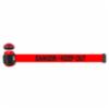 Banner Stakes 15' Magnetic Wall Mount, Red "Danger-Keep Out" Banner, With Light