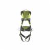 Miller H500 Harness, QC, Back, Front & Side D-Rings, Green, SM/MD