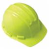 Rugged 4 Pt Suspension Hard Hat, Yellow