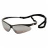Pyramex® PMXTREME Safety Glasses, Black Frame, Silver Mirror Lens, 12/bx