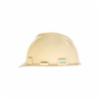 MSA Standard V-Gard® Type I Slotted Hard Hat w/ 4pt Staz-On® Pinlock Suspension, Light Beige