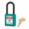 406 Series Safety Padlock, Keyed Differently, Teal