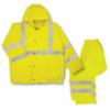 ML Kishigo® Economy Hi-Viz Full Rain Suit, Lime, LG/XL