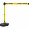 Banner Stakes PLUS Barrier Set, Yellow "Cleaning in Progress"