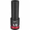 Shockwave Impact Duty Deep 6pt Socket, 1/2" Drive