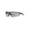 Milwaukee Safety Glasses - Anti-Fog Lens, Gray, Polybag