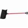 True Temper® Poly Snow Shovel Pusher w/ Resin Coated Steel 47-3/4" Handle, 11" x 18" Wide Blade