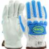 West Chester Cut A4 Leather Impact glove, Blue, LG