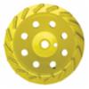 DiVal Rental EDCO® 7" Diamond Cup Wheel For 7" Turbo Floor Grinder, 40-50 Grit