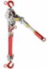 Lug-All Hoist w/Hot Stick Rings Fiberglass Handle, 1-1/2 ton