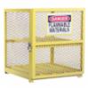 Horizontal Storage Cabinet, Steel, Yellow, 30"x 30"x 35"