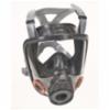MSA Advantage® 4200 Full Face Twin Port Respirator Assembly, Silicone, Rubber Head Harness, SM