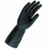 Flock Lined Neoprene Glove, Black, 30 mil, LG