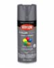 Krylon Colormaxx Paint & Primer, Smoke Gray, 12oz, 6/cs
