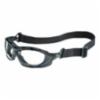 Seismic® Clear Lens, Black Frame Safety Glasses w/ Uvextra Anti-Fog