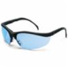 Klondike® Light Blue Lens, Black Frame Safety Glasses