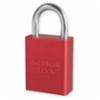 1105 Series Keyed Different Lockout Padlock, Red