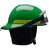 Bullard® FX Series Firefighting Helmet w/ ESS Goggles, Green
