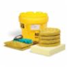 Spilltech hazmat 20 gallon spill kit, yellow drum
