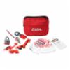 Compact Electrical Safety Lockout Pouch, Red