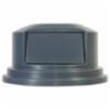 Brute® Dome Top Trash Can Lid, Gray