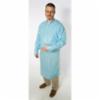 Seidman Coat Apron w/ Thumb Hole, Blue, XL