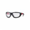 Milwaukee High Performance Anti-Fog Clear Safety Glasses w/ Gasket
