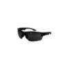 DiVal Di-Vision Safety Glasses, All Black Frame, Anti-Fog Gray Lens<br />

