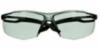 3M™ SecureFit™ Safety Glasses, Black/Green Frames, IR 1.7 Gray Anti-Fog/Anti-Scratch Lens, 20 per Case