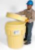UltraPlus Salvage Overpack Drum with Lid, 95 Gallon, Yellow