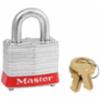 Keyed Alike, Steel Body Padlocks, Red