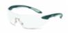 Ignite® Clear Lens, Black & Silver Frame Safety Glasses w/ Anti-Scratch Coating