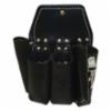 BUCK 5-Pocket Double Back Holster, Leather, Black