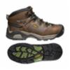 Keen Detroit XT Steel Toe WP Hiker Boot, 6", Cascade Brown/Bronze Green, Men's, 8M