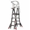 Little Giant® Compact Cage, Type 1AA Combination Ladder, 375lb Capacity, 4' - 6'